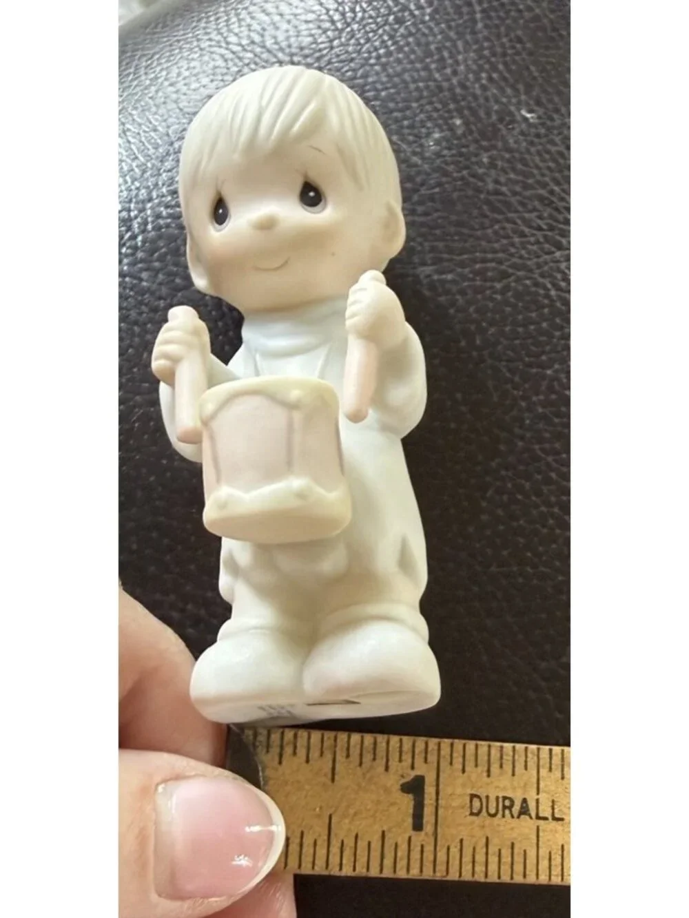 Vintage Precious Moments I'll Play My Drum Nativity Figurine 1984 Drummer No Box
